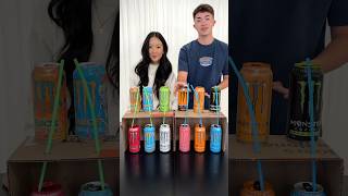 First to Match the Monster Drinks Wins! Taste Test Edition