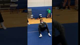 Co-ed Gymnastics and Tumbling - Forward Rolls - Pike to Straddle - Ryan Mellerski