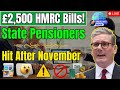 State pensioners warned of £2,500 HMRC payments after November