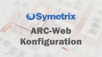 Symetrix Composer: ARC-Web Konfiguration