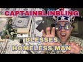 Captainblingbling helps out homeless man 🥺