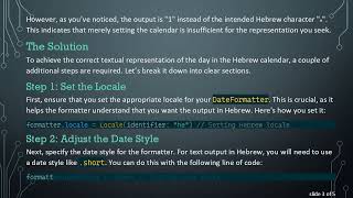 Get Hebrew Day-in-Month as Text Using Swift's DateFormatter screenshot 1