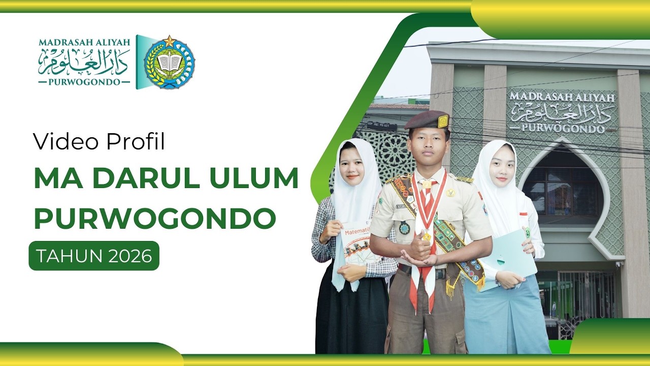 VIDEO PROFIL MA DARUL ULUM PURWOGONDO TAHUN 2026