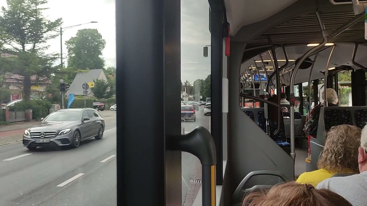 BSAG Bremen Mitfahrt Linie 58 (Huchting/Von Roland Center bis Mittelhucht.Dorfstr.)