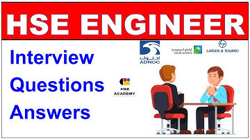 HSE Engineer Interview Questions & Answer | Safety Engineer Interview | HSE interview  Q/A.