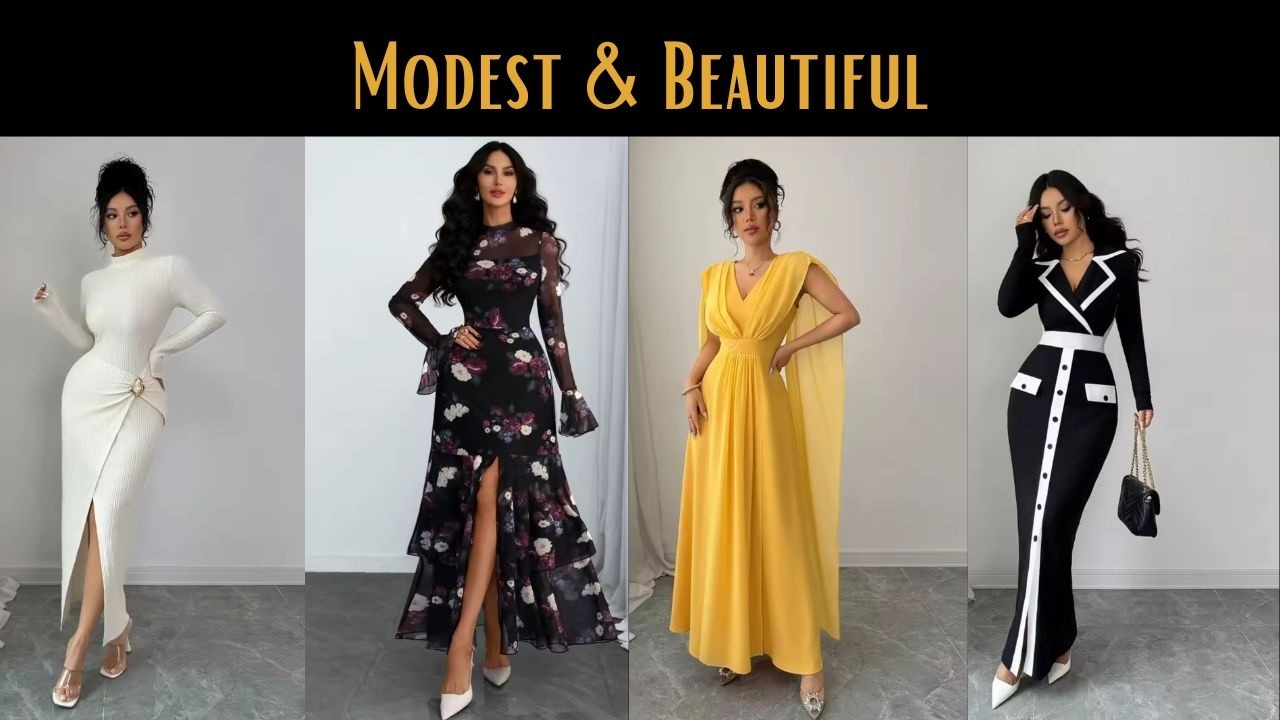 Modest… But Make It STUNNING 😍 20 Church Dresses - YouTube