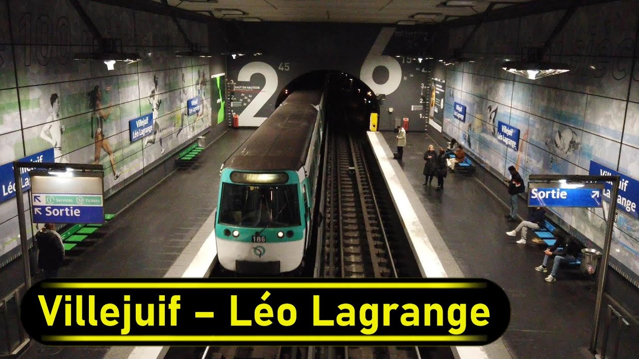 Metro Station Villejuif Léo Lagrange Paris 🇫🇷 Walkthrough 🚶 YouTube