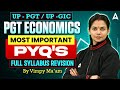 UP PGT / UP GIC Economics | Most Important PYQs | Full Syllabus Revision | By Vimpy Kumari