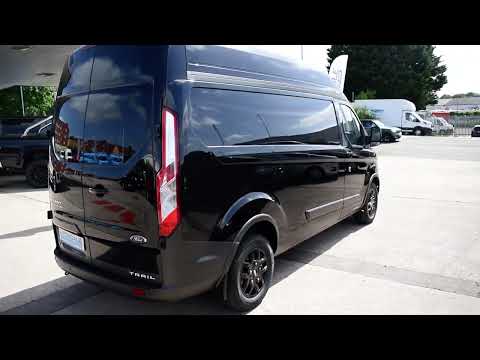 Youtube FORD TRANSIT CUSTOM 340 TRAIL L2 H2 LWB HIGH ROOF 170 BHP 2022 BLACK VAN AVONDALE MOTORPARK thumb