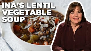 Ina Garten's 5Star Lentil Vegetable Soup | Barefoot Contessa | Food Network