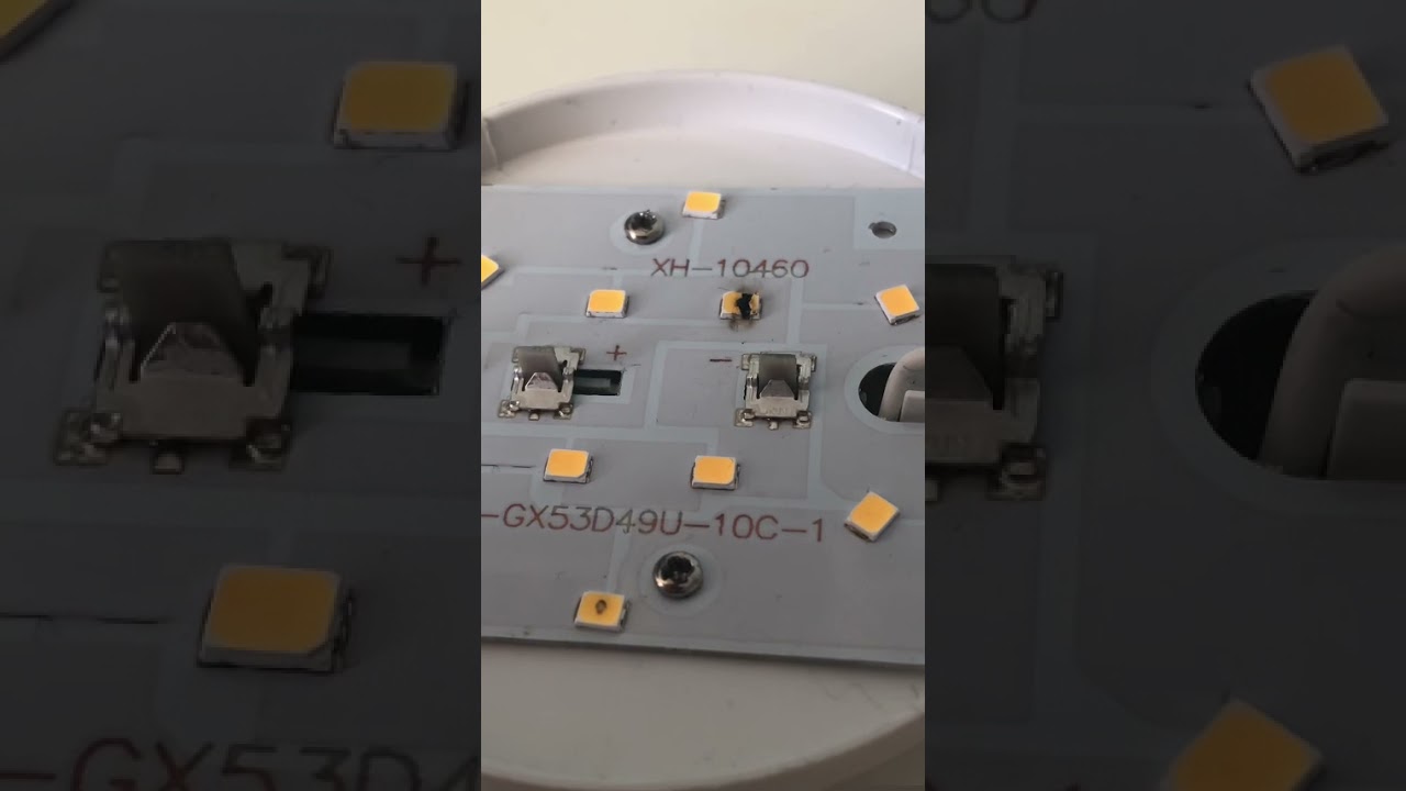 Разбор LED лампы BELLIGHT 6Вт GX53