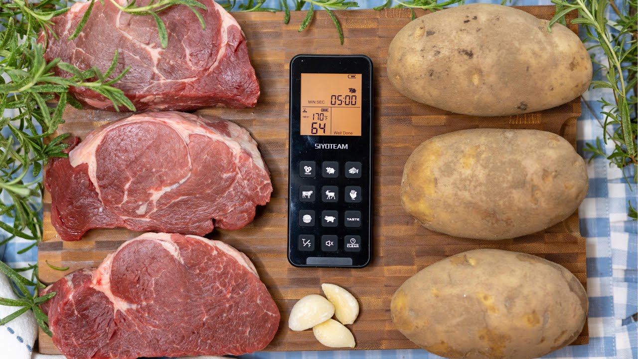 My Husband's Favorite Food❗️Perfect Steak Every Time | SIYOTEAM Meat Thermometer