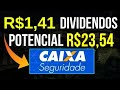 CXSE3 - CAIXA SEGURIDADE DIVIDENDOS MAIORES em 2026 #cxse3 #dividendos #ações #investimentos 
