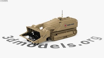 DOK-ING MV-4 Mine Clearance System 3D model by 3DModels.org