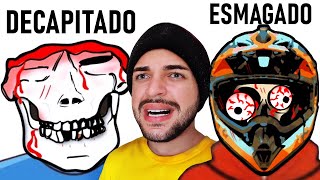 As MORTES mais DOLOROSAS em Esportes Radicais - React Despicture