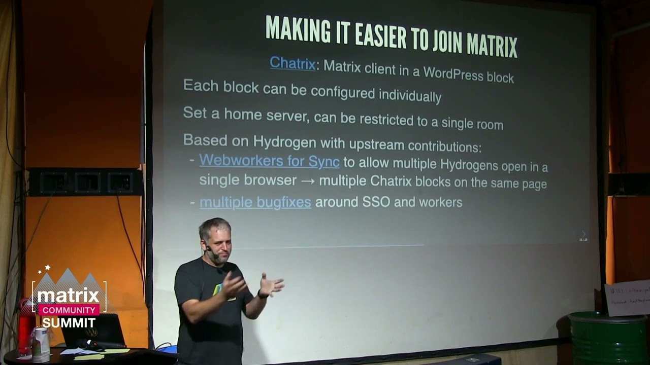 MCS2023 — Migrating the WordPress Community from Slack to Matrix