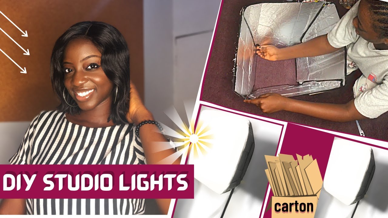 I MADE STUDIO LIGHTS OUT OF CARTON 😱| DIY Studio Lights\softbox light💡