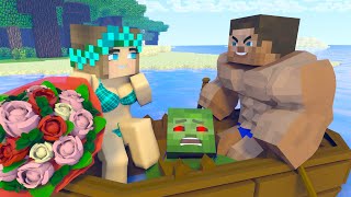 The minecraft life of Steve and Alex | Boat competition | Minecraft animation