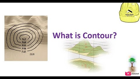 What is Contour? and  What is Contour Interval?