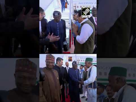 Nigerian President Bola Ahmed Tinubu arrives in India for G20 Summit