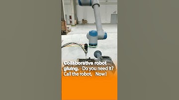 Collaborative robot gluing,Call my robot #CobotTech #Automation #Robotics #SmartManufacturing