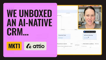 We Unboxed an AI-Native CRM (Spoiler: It’s Nothing Like Salesforce) | MKT1 Unboxing: Attio