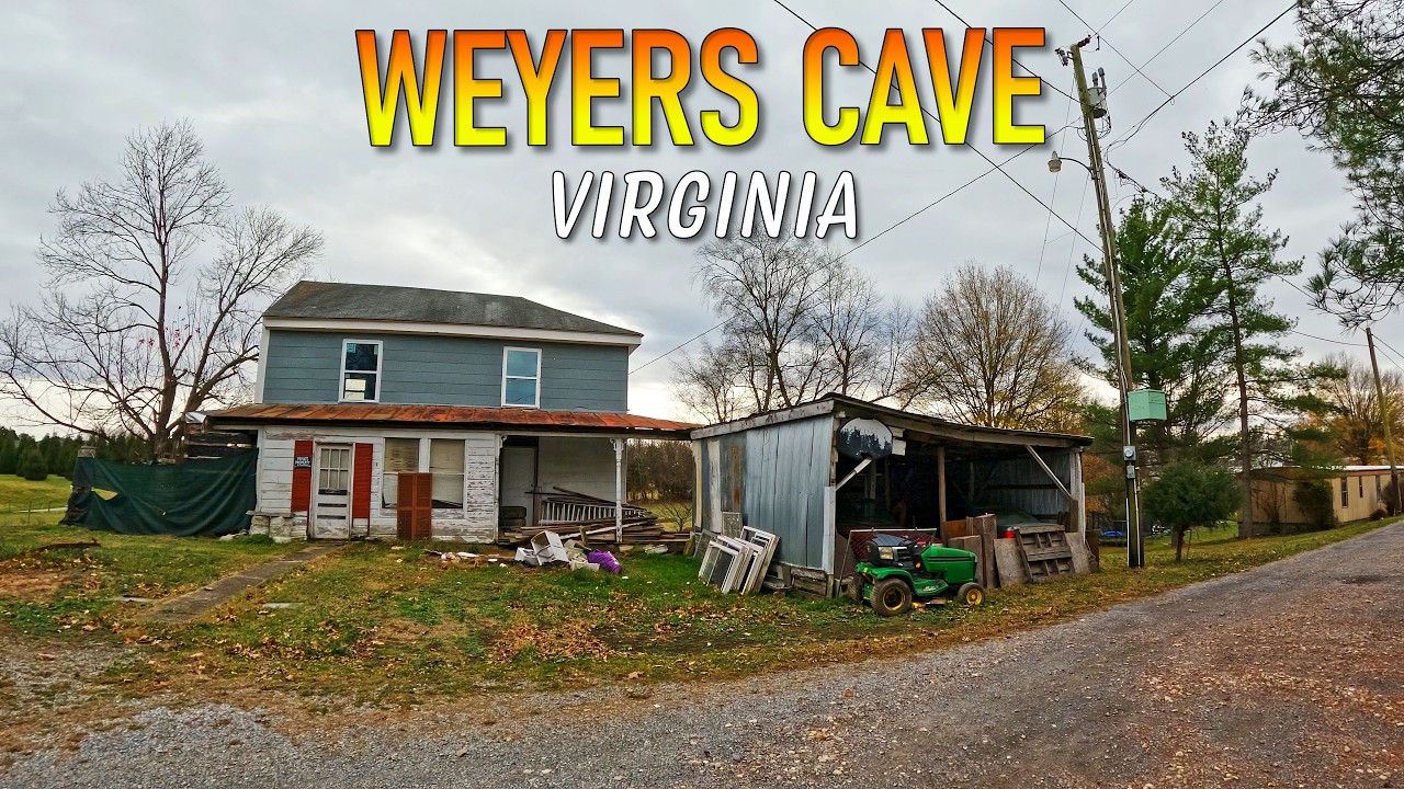 Weyers Cave Virginia Driving Through