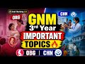 GNM 3rd Year Important Topics 2026 | OBG & CHN - II Important Questions #gnm3rdyear #important
