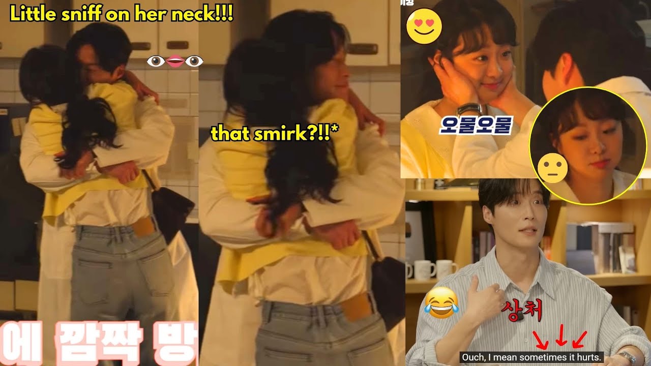 WTF HEO NAMJOON JUST SNIFF KIM DAMI’S NECK DURING HUG SCENE!!?😭💘Just pure Namjoon instinct?🔥