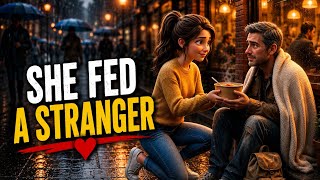 SHE FED A STRANGER. WHAT HE DID NEXT LEFT EVERYONE SPEECHLESS 😩 ❤️