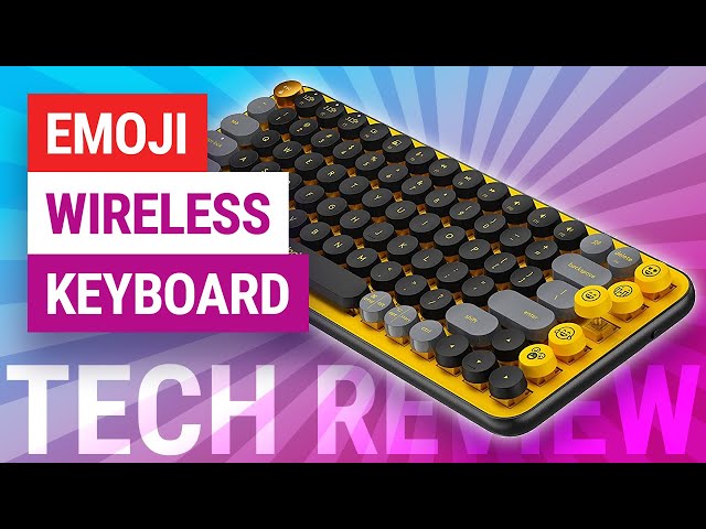 Logitech POP Keys Wireless Mechanical Emoji Keyboard