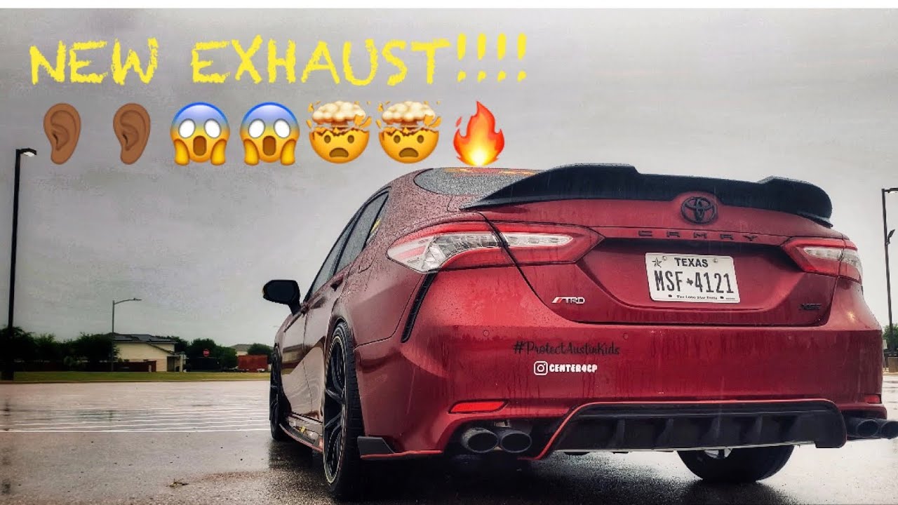 Modified Toyota Camry XSE | Exhaust - YouTube