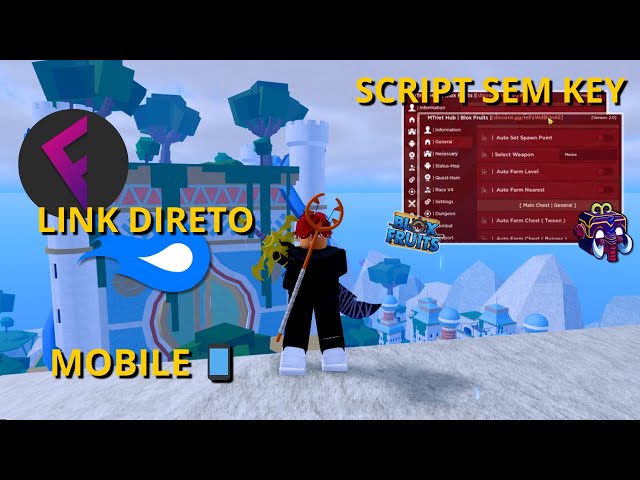 UPDATE 20!! 🔥SCRIPT BLOX FRUITS🍎 ATUALIZADO PARA CELULAR E PC!! PEGA  LEVEL MAX E FRUTA DO MAMUTE🐘 