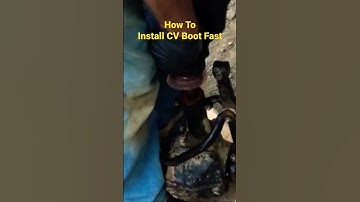 Fast CV boot replacement with an old funnel