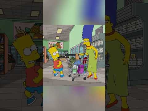 Отомстила противной тётке #animatedtvseries #simpsons #лучшиемоменты #приколы #shorts