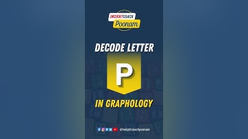 Letter "P" in Graphology | Tips on Handwriting Analysis #graphology #handwritinganalysis  #letterp