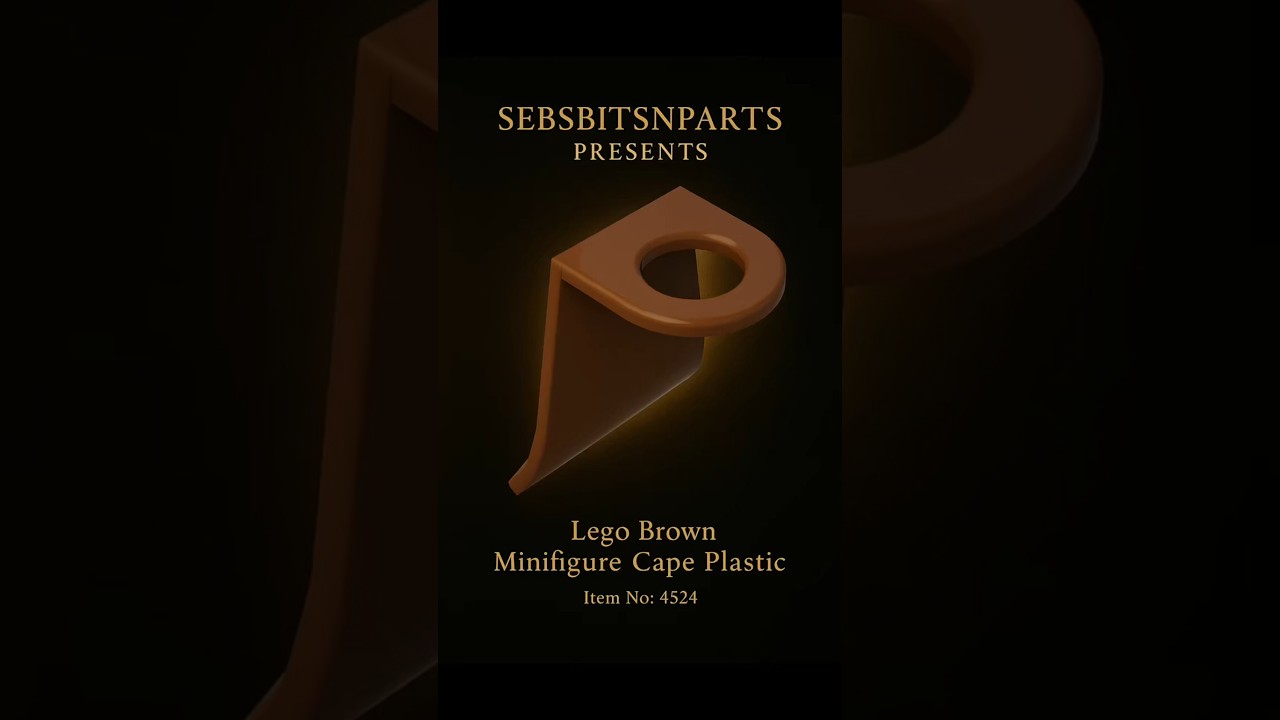 LEGO 4524 Plastic Cape: A Relic From The Pre-Fabric Era