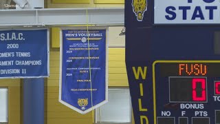 FVSU unveils SIAC men's volleyball championship banner