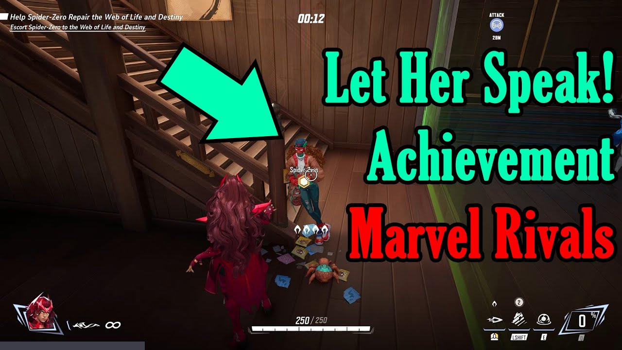 How to get Let Her Speak Achievement (Chat with Spider-Zero in Mech Lab ...