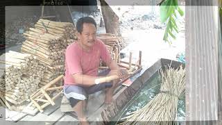 Pabrik Rotan Di Desa Tegalwangi