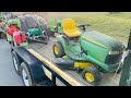 Mower Dragged Across Customers Yard