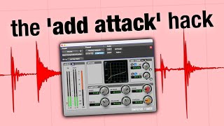 How to set compression attack time