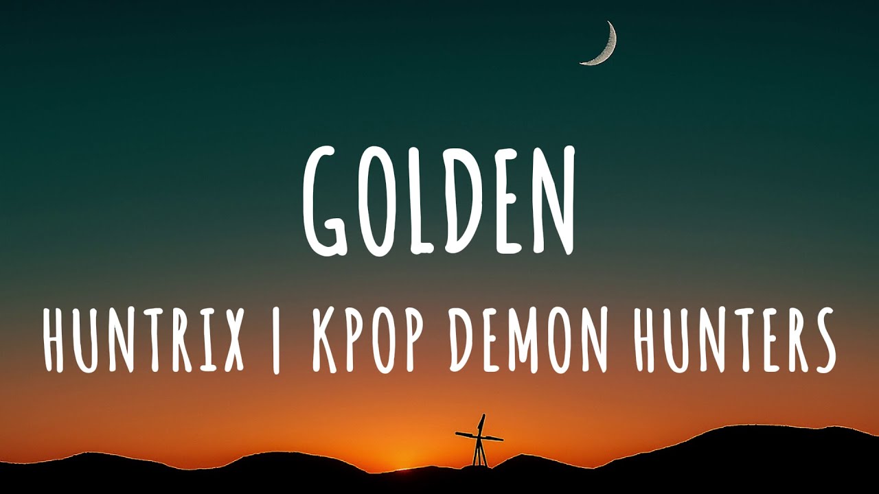 Golden - Huntrix (Lyrics) | Slowed + Reverb HD | Kpop Demon Hunter