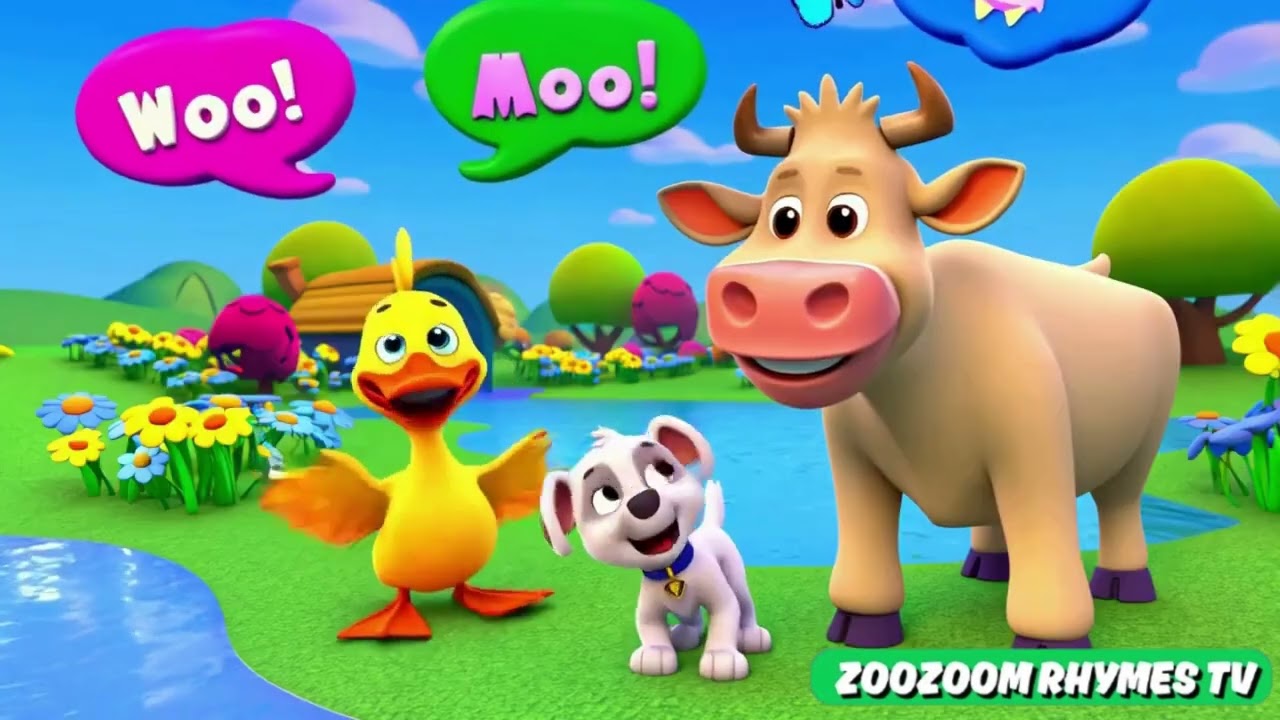 BINGO  Nursery Rhymes  Baby Song  ZOOZOOM RHYMES TV