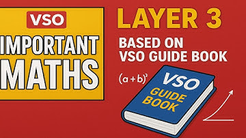 VSO 2025 Layer 3 🔥 Most Important Maths Problems from Guide Book – Must Solve! | Layer 3 গণিত প্রশ্ন