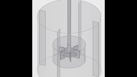 Prefoam Version 2.1: 6 Blade Rushton Turbine Geometry Creation