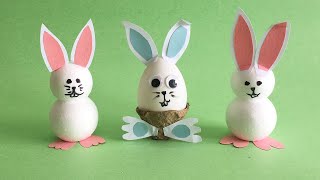 3D Easter Bunny Decor | DIY Easter Eggs Rabbit Crafts