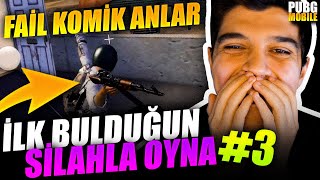 İlk Bulduğun Si̇lahla Oyna Fai̇ller Pubg Mobile Challenge Gameplay