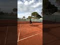 Intense Djokovic Game Vs Simon Freund 🔥 #shorts