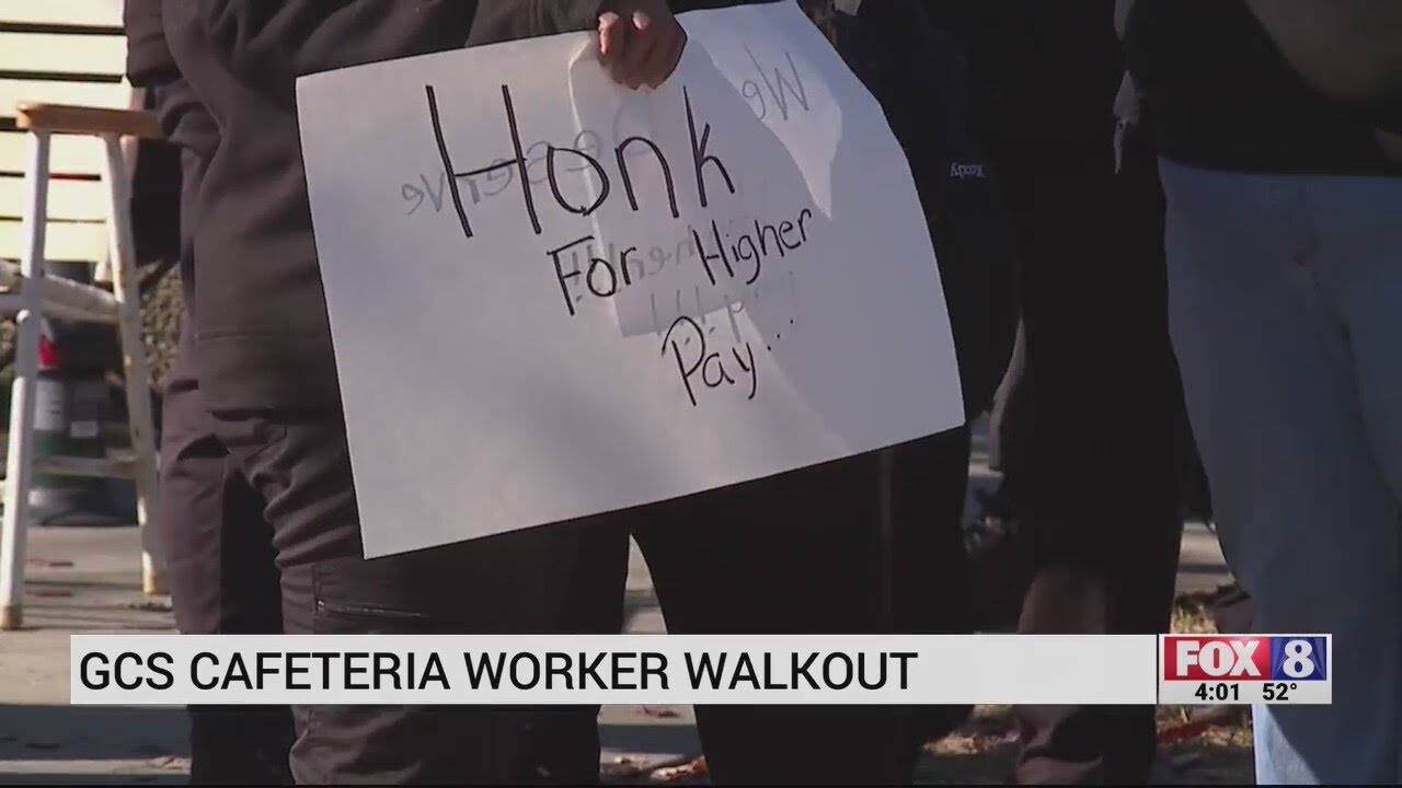 Guilford County Schools nutrition workers walk out to demand better pay ...